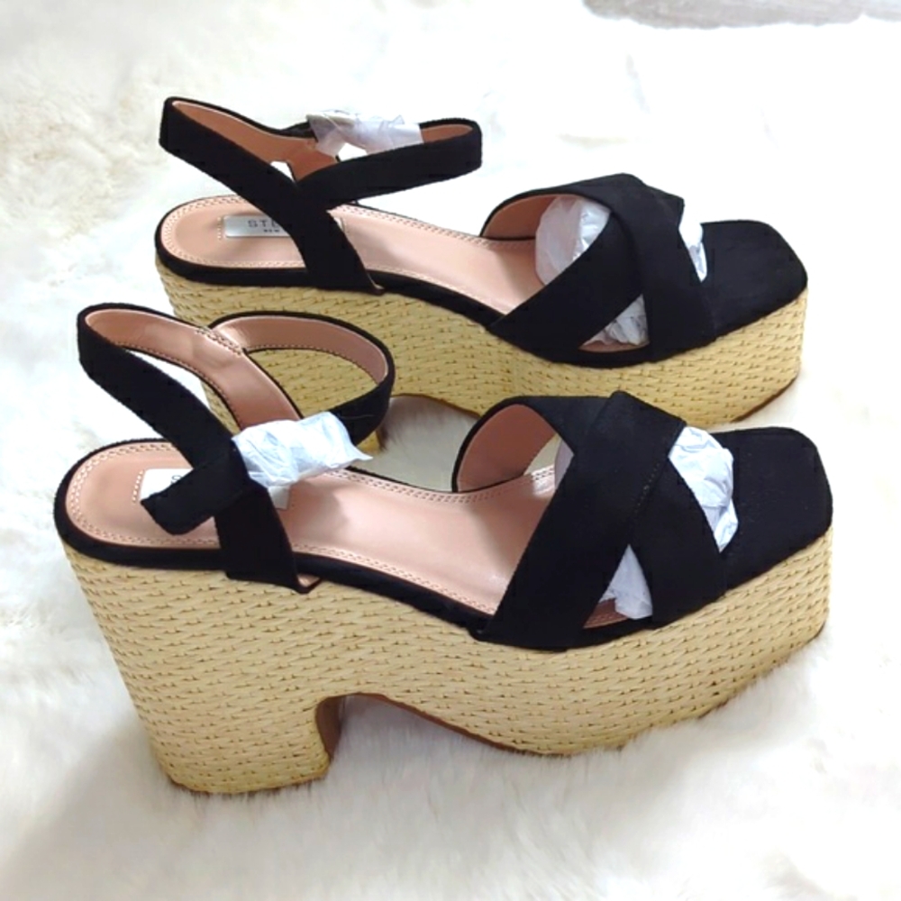 🆕🌿STEVEN PLATFORM HIPPY SANDALS🌿 - Picture 7 of 10